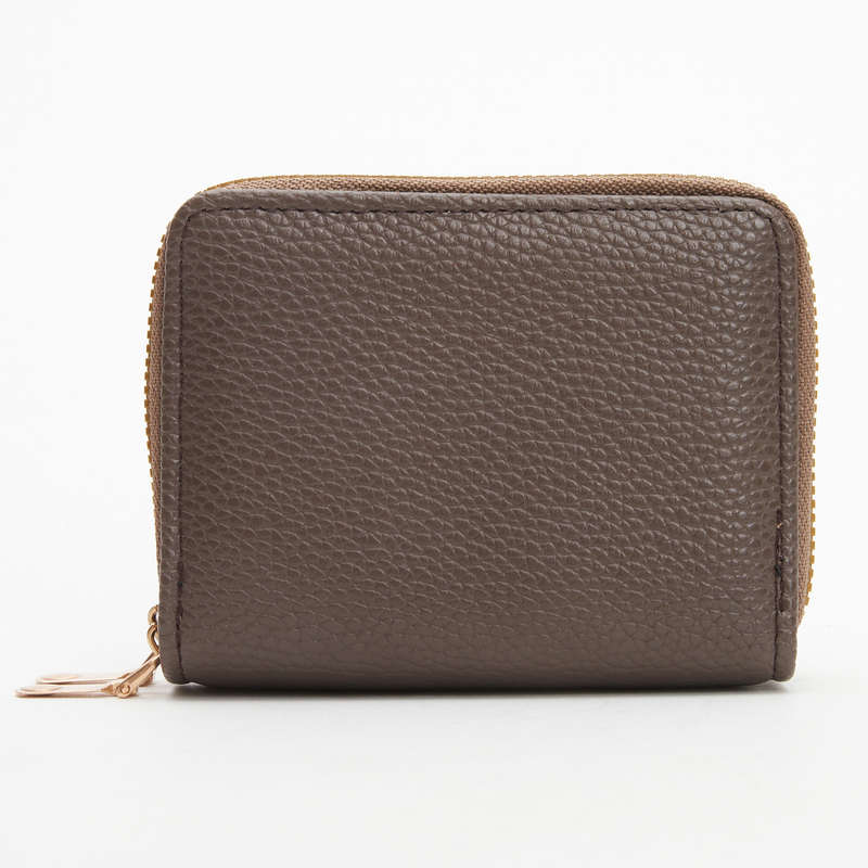 Luxora Double Zip RFID Wallet - Brown