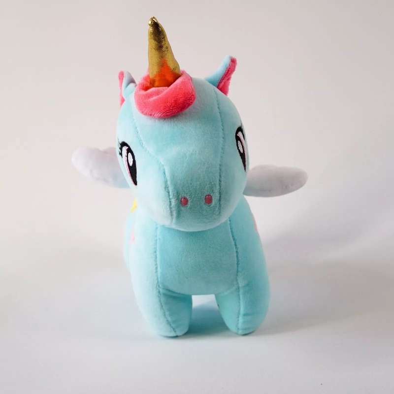 Blue Pegasus Unicorn Soft Toy