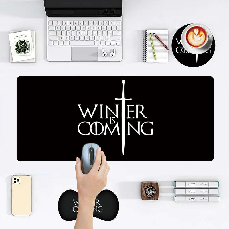 Winter is Coming Extended Gaming Mouse Pad Set