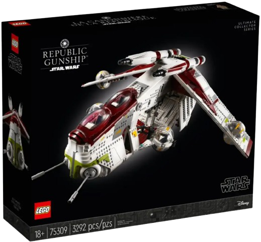 Lego 75309 Star Wars Republic Gunship UCS (Discontinued by Manufacturer 2021) Collector's Grail