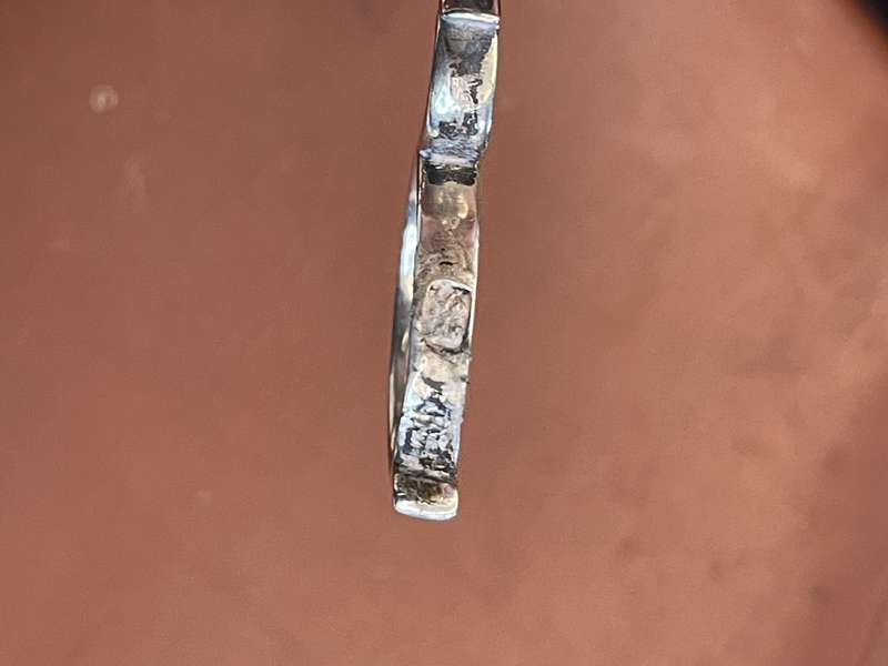 Sugar tong Sterling silver 1800s