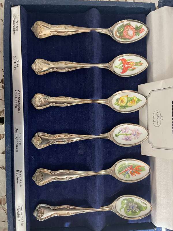 SA Wildflower teaspoons