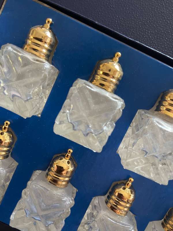 Salt pepper gold plated