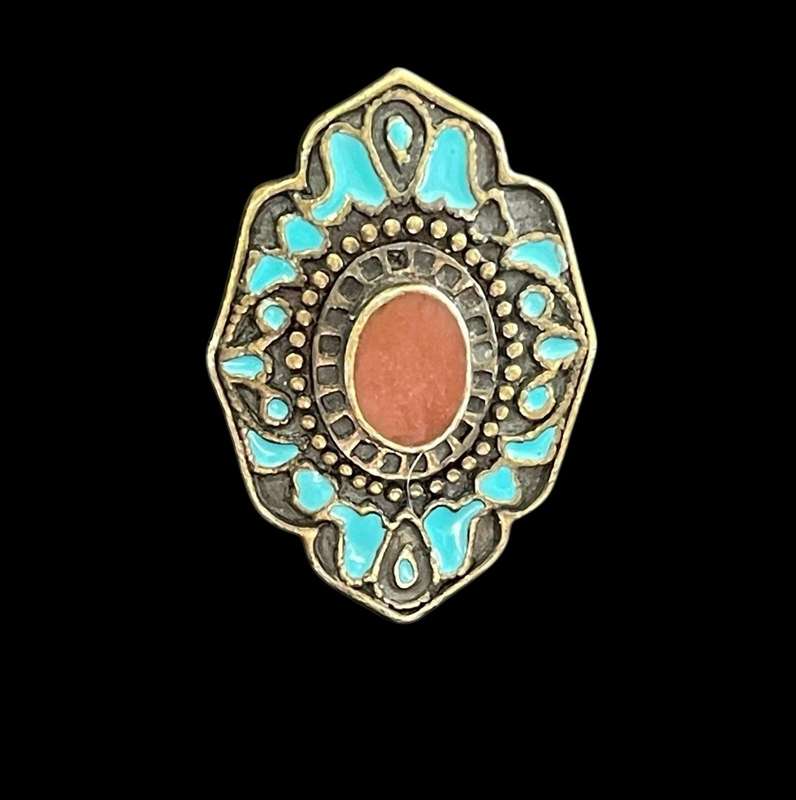 Ring enameled costume