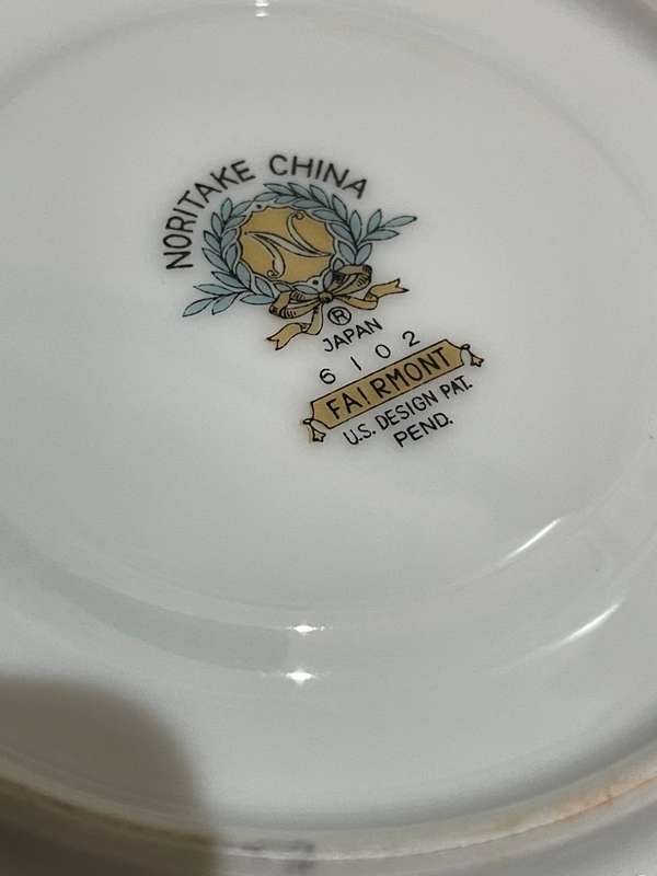 Saucer Noritake Fairmont each