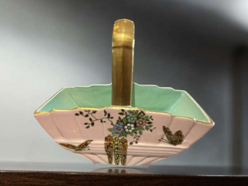 Ornament basket Crown Devon