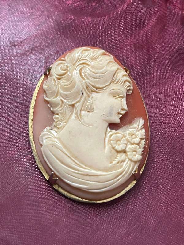 Brooch/pendant cameo