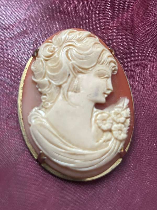 Brooch/pendant cameo