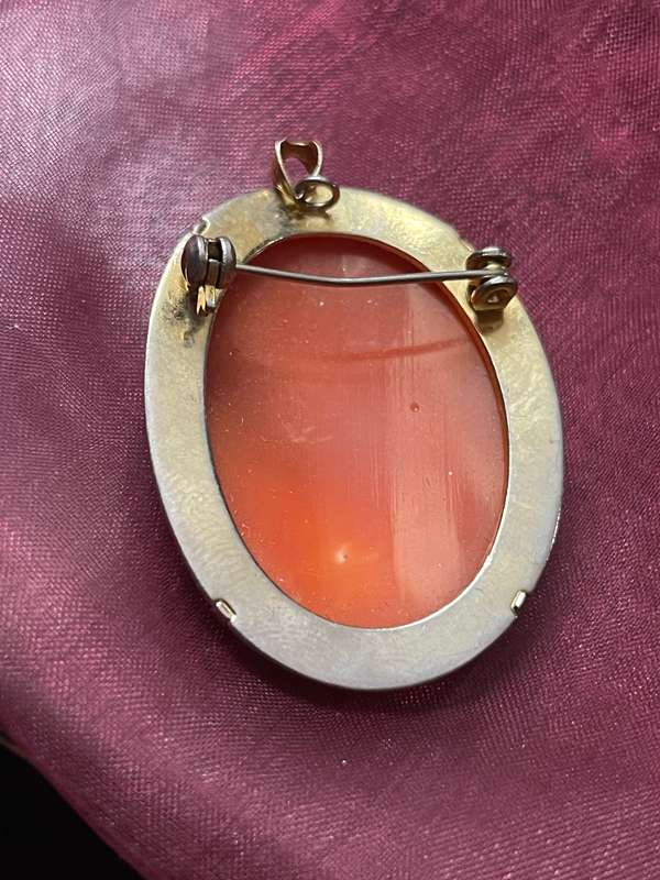 Brooch/pendant cameo