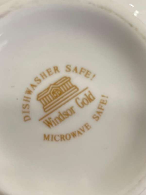 Teaset Windsor Gold