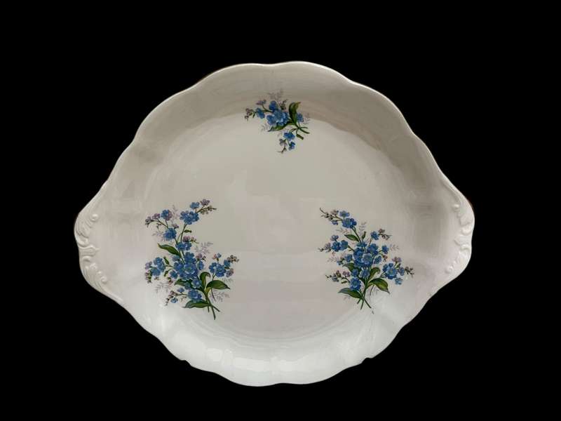 Cake platter Royal Albert Forget Me Not