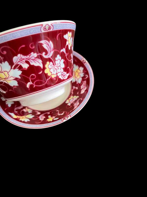 Bowl lidded Oriental