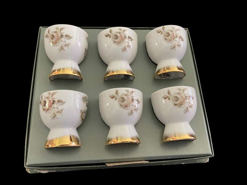 Egg cups Westminster porcelain