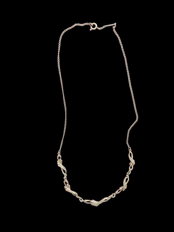 Necklace  marcasite silver