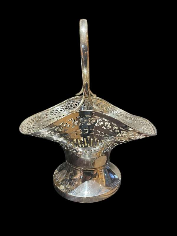 Basket silver plated