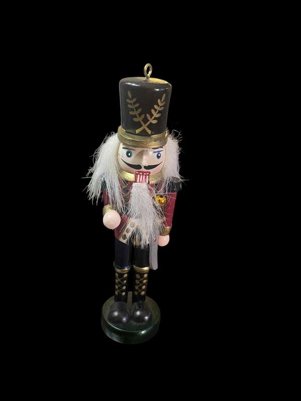 Ornament nutcracker wood