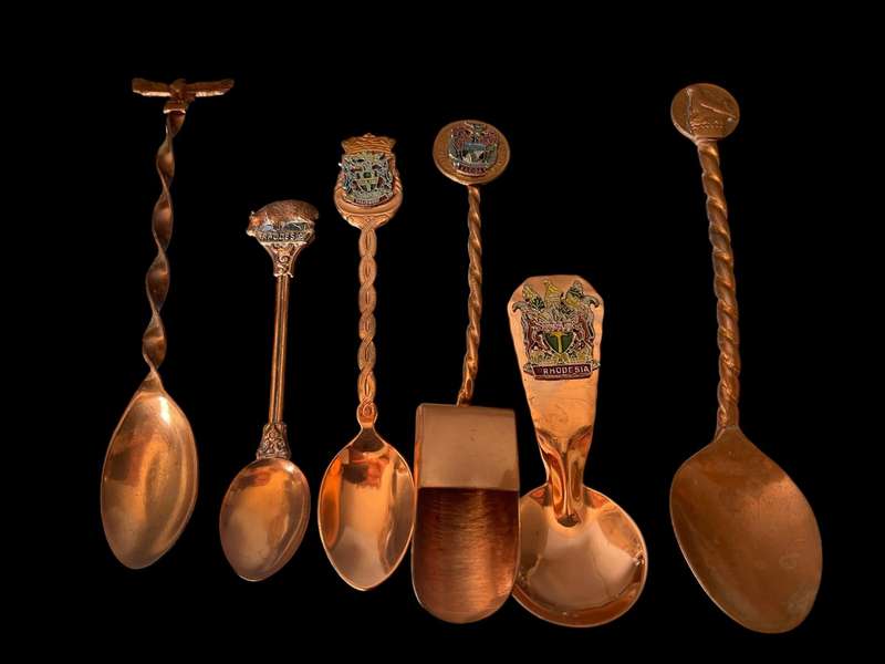 Cutlery lot copper