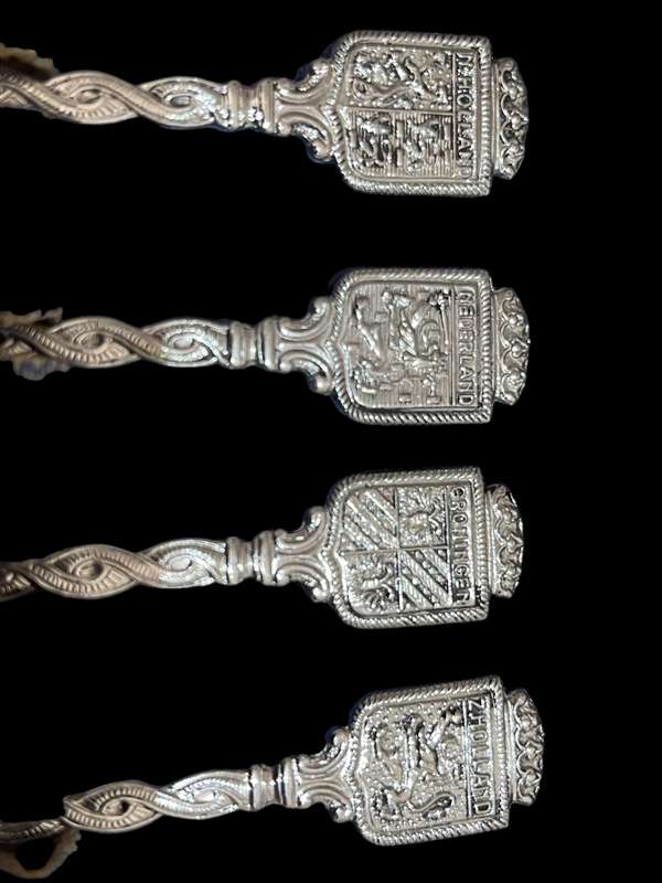 Teaspoons Netherlands 12 provinces