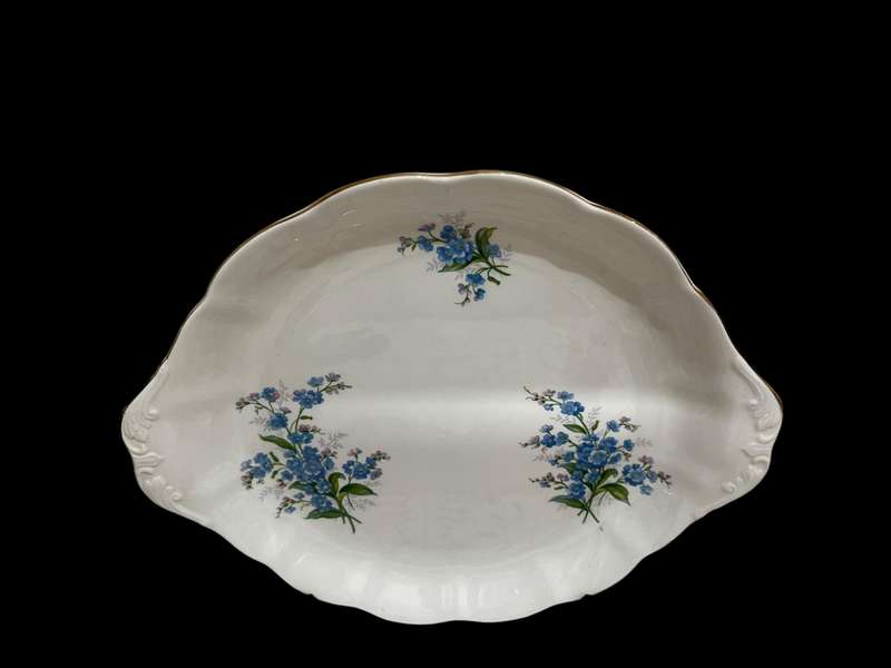 Cake platter Royal Albert Forget Me Not