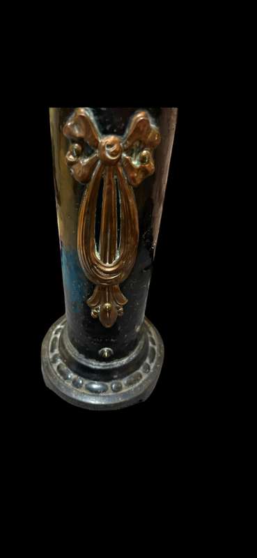 Vase Art Nouveau Metal/ copper