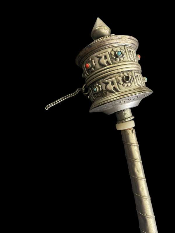 Tibetan prayer wheel