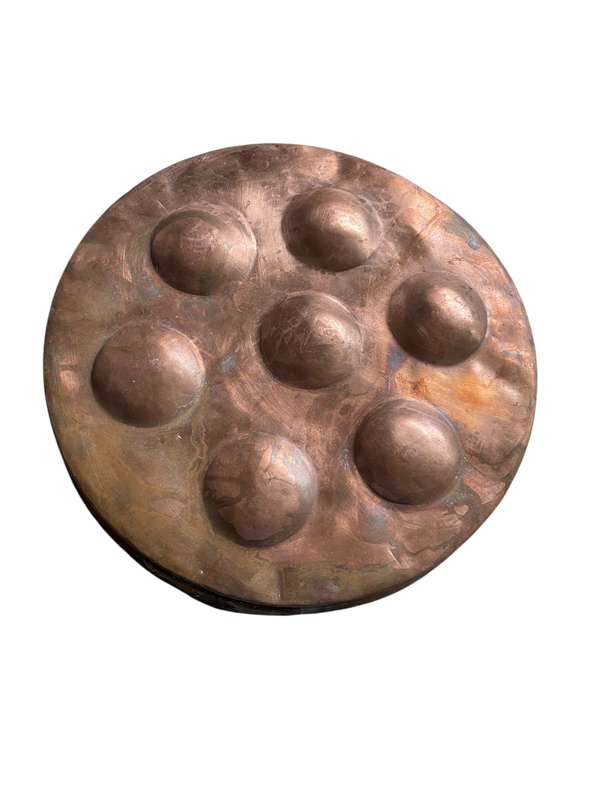 Pan copper antique