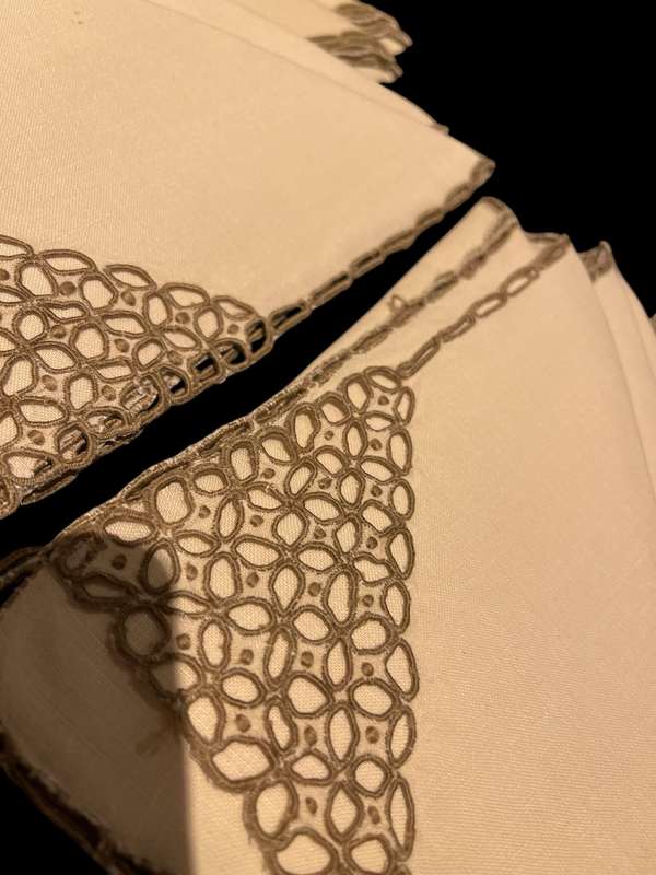 Napkins x8 vintage(B)
