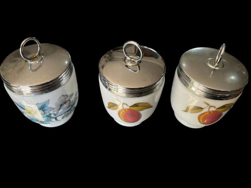 Egg Coddlers double(2 eggs)each