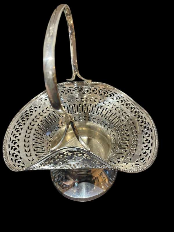 Basket silver plated