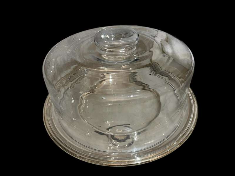 Cake cloche/dome base