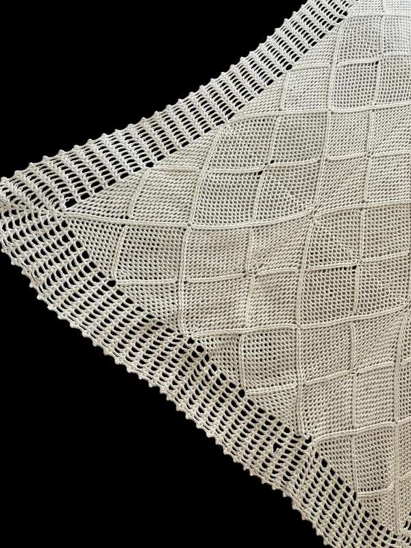 Throw crochet
