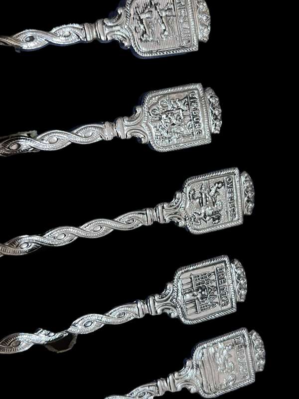 Teaspoons Netherlands 12 provinces