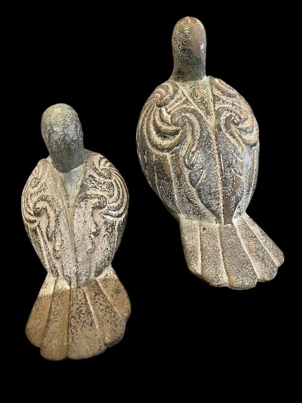 Ornaments Hornbills wood