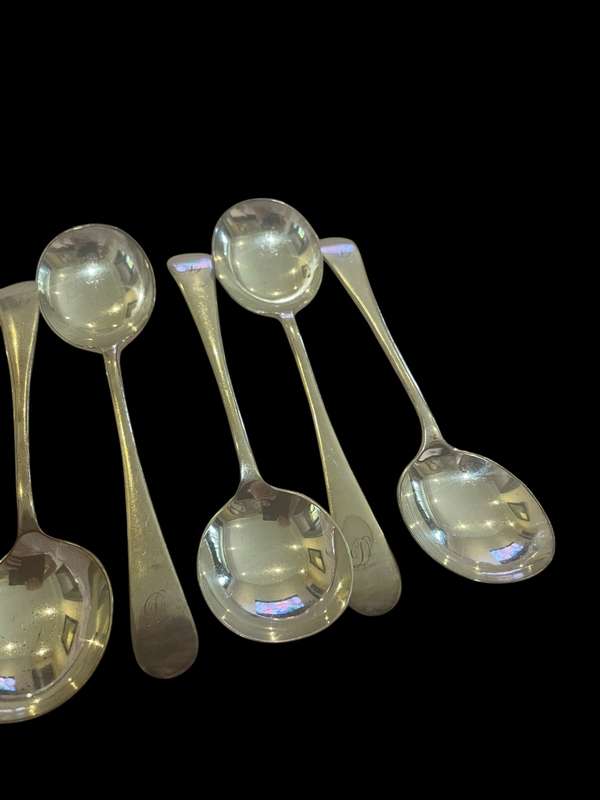 Soup spoons x6(nr10)