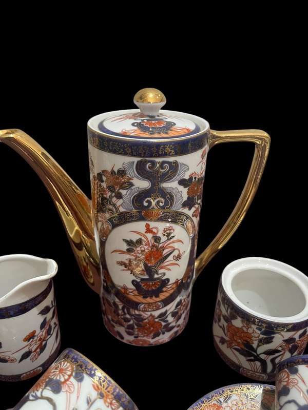 Coffee set espresso/demitasse Oriental