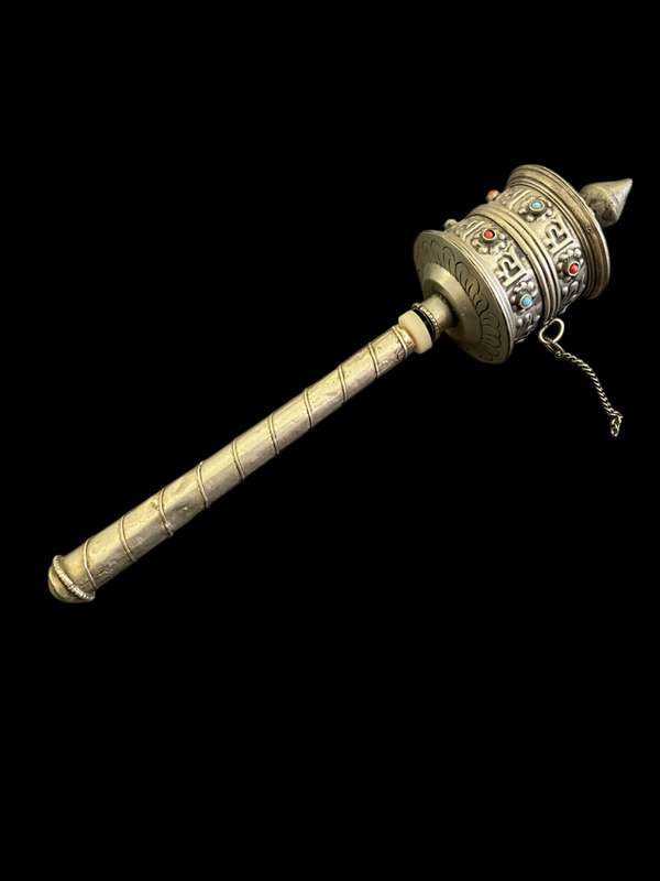 Tibetan prayer wheel