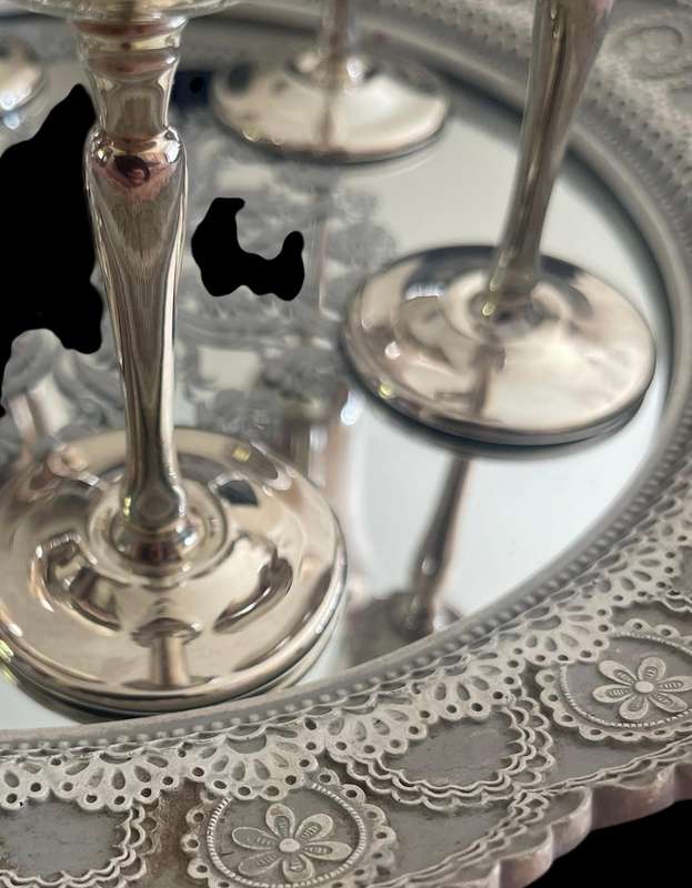 Goblets x6 silver plated
