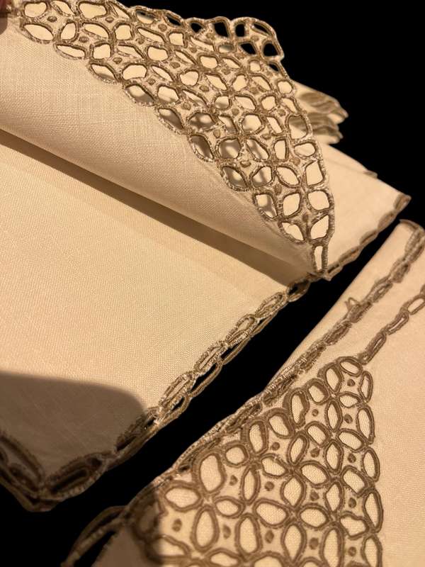 Napkins x8 vintage(B)
