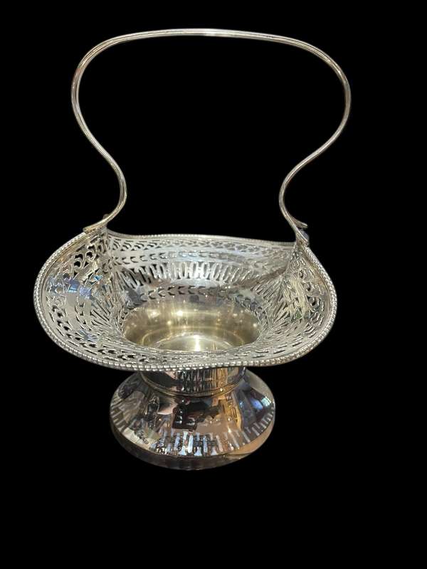 Basket silver plated