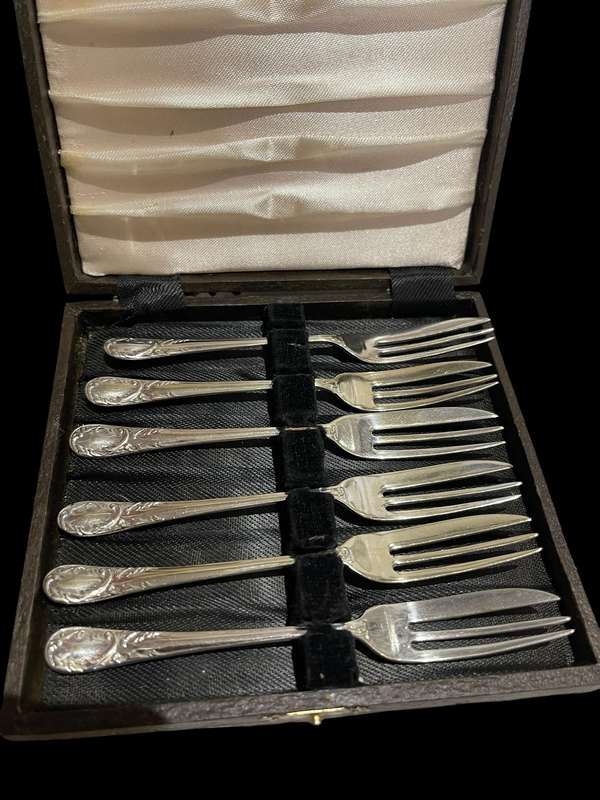 Cake forks boxed (NR33)