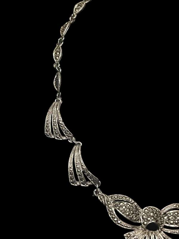 Necklace Marcasite vintage