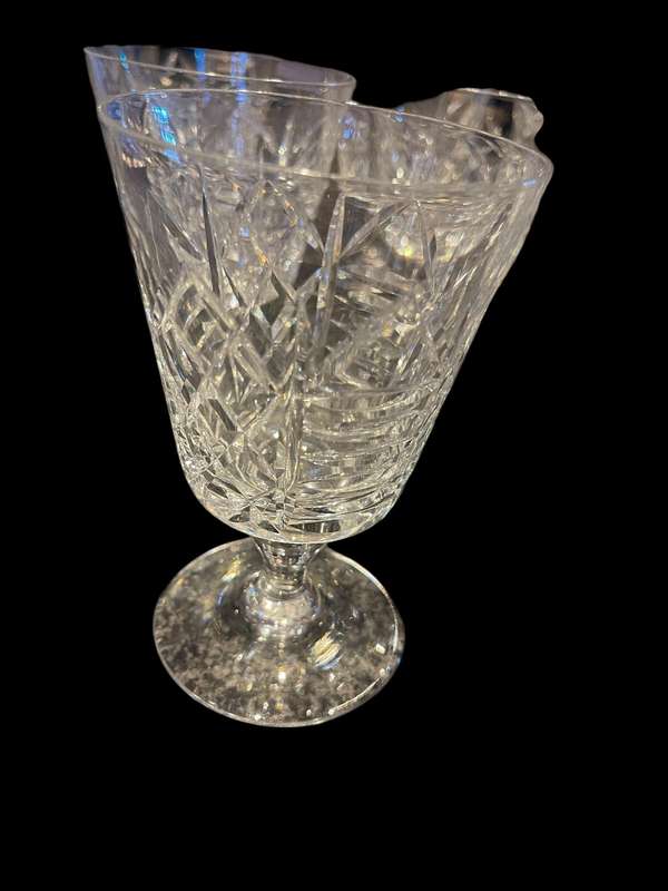 Glasses Crystal Webb England x10