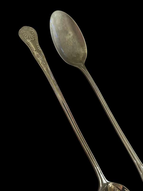 Salad servers Kings pattern(NR24)
