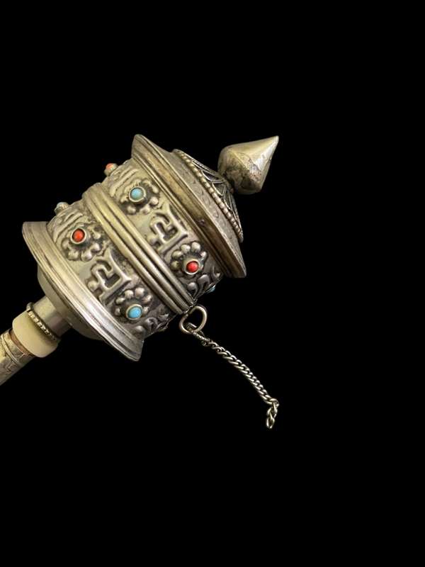 Tibetan prayer wheel