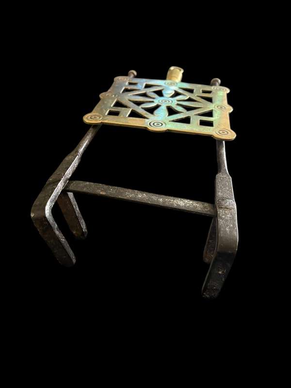 Trivet Victorian antique 1800s