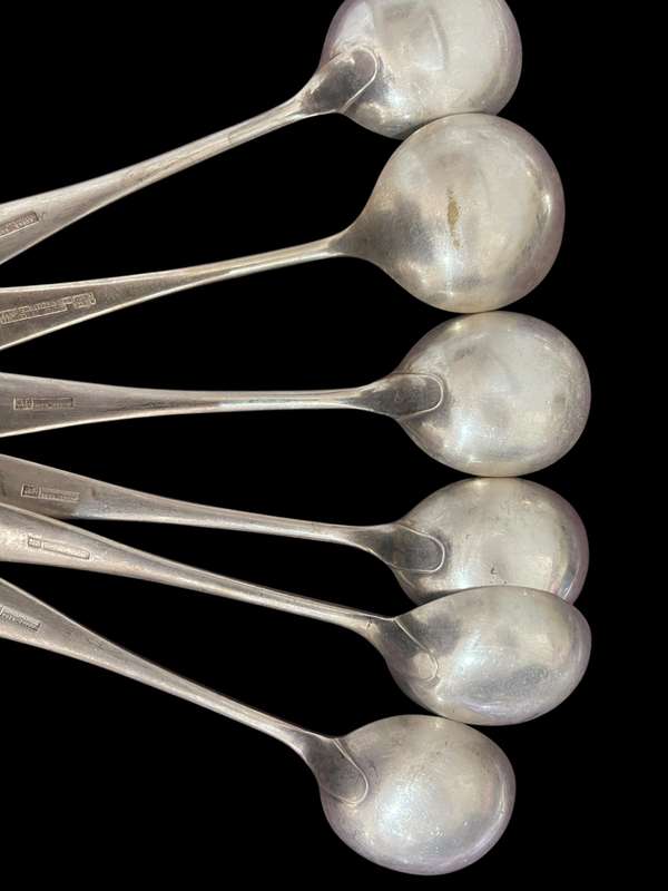 Soup spoons x6(NR11)