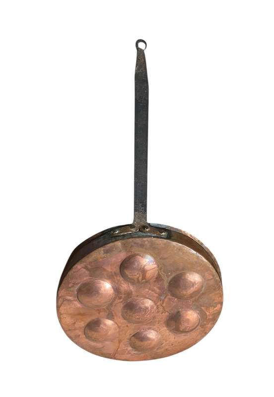 Pan copper antique