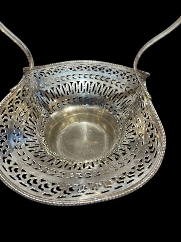 Basket silver plated