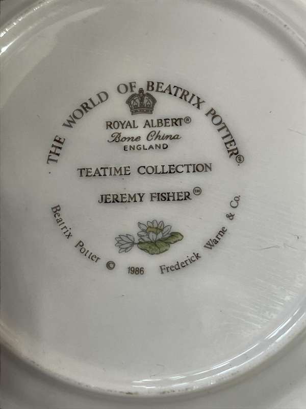 Plate Royal Albert Beatrix Potter