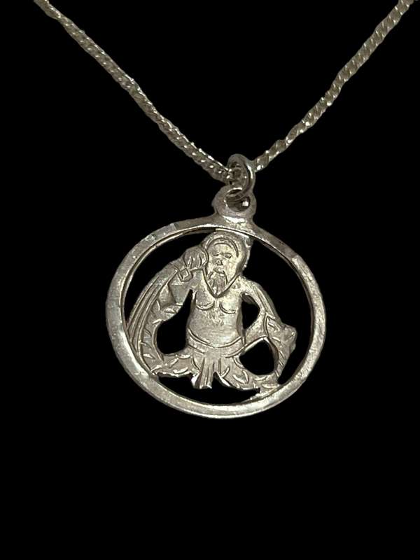Necklace pendant sterling silver